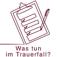 Was ist im Trauerfall zu tun?